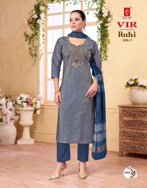 Vir ruhi vol 1 fancy kurti wholesale market